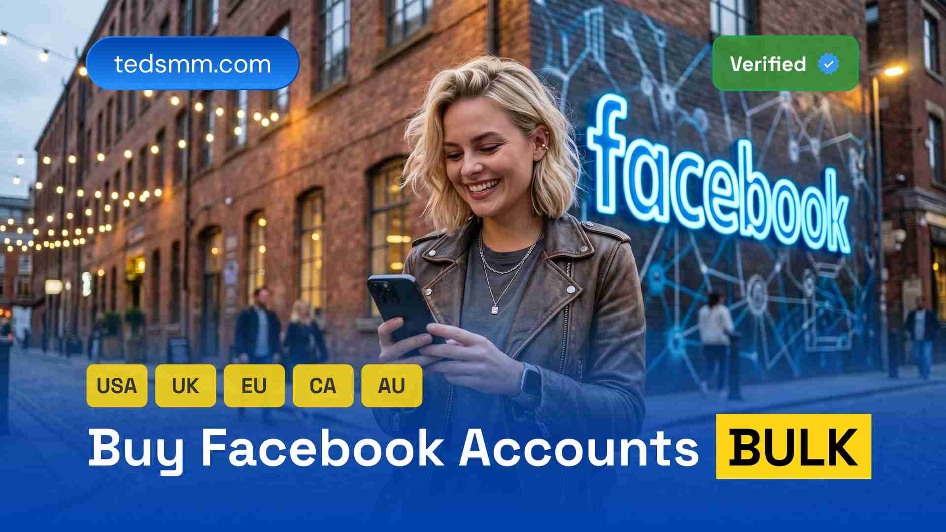 Top Site to Buy Facebook Accounts Bulk: How Guide