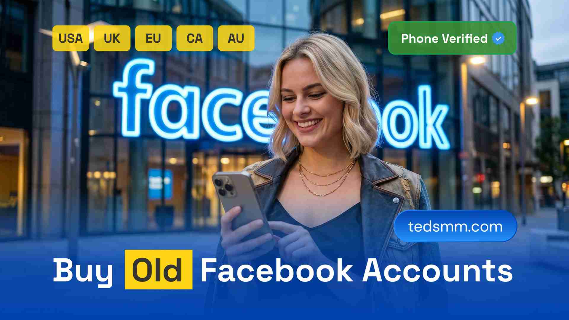 Buy Old Facebook Accounts with Marketplace Enabled